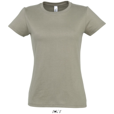 SOL'S Imperial Women - környakú póló (khaki, 2XL) munkaruha