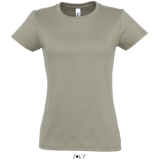 SOL'S Imperial Women - környakú póló (khaki, M)