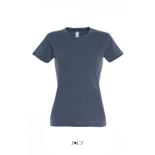 SOL'S Imperial Women - környakú póló (navy, 2XL) munkaruha