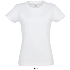 SOL'S Imperial Women - környakú póló (white, L) munkaruha
