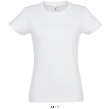 SOL'S Imperial Women - környakú póló (white, XL) munkaruha