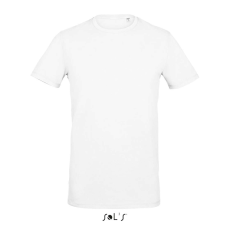 SOL'S Millenium Men - környakú póló (white, M)