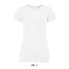 SOL'S Millenium Women - környakú póló (white, M)