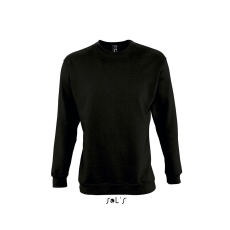 SOL'S New Supreme - unisex pulóver (black, XL)
