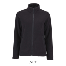 SOL'S Norman Women - gyapjú pulóver (black, M)
