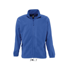SOL'S North 100% Poliészter Unisex Zipp-Záras Pulóver (royal, 4XL) munkaruha