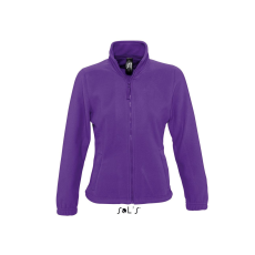 SOL'S North Women - zipzáros gyapjú dzseki (dark purple, XL)