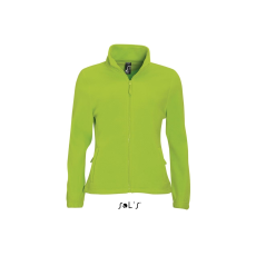 SOL'S North Women - zipzáros gyapjú dzseki (lime, S)