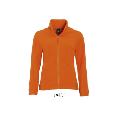 SOL'S North Women - zipzáros gyapjú dzseki (orange, XL)
