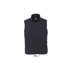 SOL'S Norway - unisex gyapjú mellény (charcoal, L)