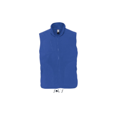 SOL'S Norway - unisex gyapjú mellény (royal kék, 3XL)