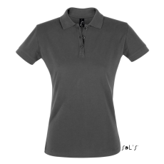 SOL'S Perfect Women - galléros póló (sötét szürke, 2XL)