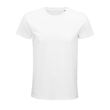 SOL'S Pioneer Men - környakas testhezálló jersey póló (white, XS) munkaruha
