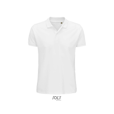 SOL'S Planet Men - galléros póló (white, XL) munkaruha