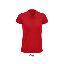 SOL'S Planet Women - galléros póló (red, XS) munkaruha