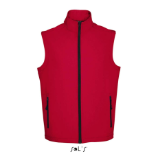 SOL'S Race BW Men - softshell mellény (paprika, L)