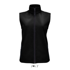 SOL'S Race BW Women - softshell mellény (black, L)