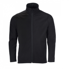 SOL'S Race Men - softshell zipzáros dzseki (black, L)
