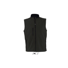 SOL'S Rallye Men - softshell mellény (black, L)