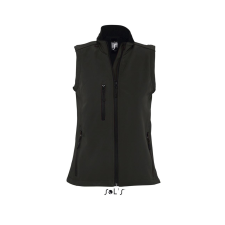 SOL'S Rallye Women - softshell mellény (black, L) munkaruha