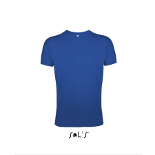 SOL'S Regent Fit - férfi környakú testhezálló póló (royal kék, XL) munkaruha