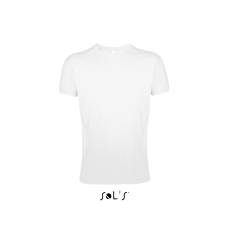 SOL'S Regent Fit - férfi környakú testhezálló póló (white, XS) munkaruha