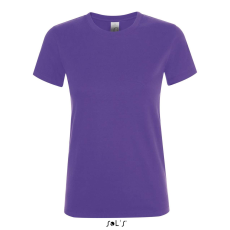 SOL'S Regent - női környakú póló (dark purple, M)