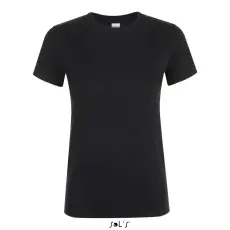 SOL'S Regent - női környakú póló (deep black, 3XL)