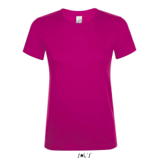 SOL'S Regent - női környakú póló (fuchsia, 2XL)