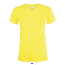 SOL'S Regent - női környakú póló (lemon, L)