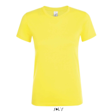 SOL'S Regent - női környakú póló (lemon, XL) munkaruha
