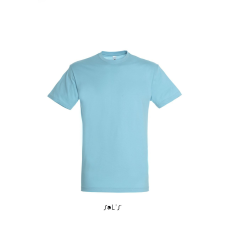 SOL'S Regent - unisex környakú póló (atoll blue, M) munkaruha