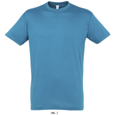 SOL'S Regent - unisex környakú póló (víz, M)