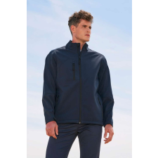 SOL'S Relax - férfi softshell zipzároszáros dzseki (army, 3XL) munkaruha