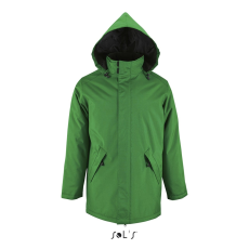 SOL'S Robyn - unisex bélelt dzseki (kelly green, L)