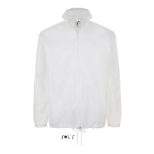 SOL'S Shift - unisex vízlepergető széldzseki (white, 2XL) munkaruha