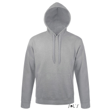 SOL'S Snake - unisex kapucnis pulóver (grey melange, S) munkaruha