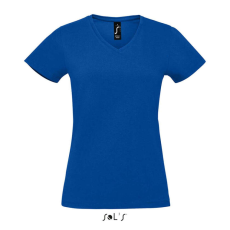 SOL'S SOL&- 039;S MPERIAL Női V-nyakú rövid ujjú póló SO02941, Royal Blue-S