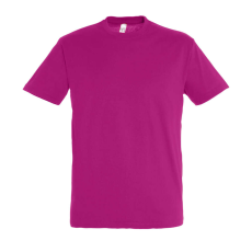 SOL'S SOL&- 039;S REGENT unisex kereknyakú rövid ujjú pamut póló SO11380, Fuchsia-M