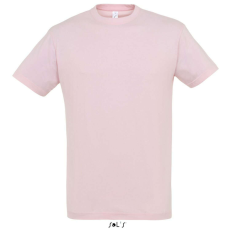 SOL'S SOL&- 039;S REGENT unisex kereknyakú rövid ujjú pamut póló SO11380, Medium Pink-L