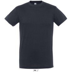 SOL'S SOL&- 039;S REGENT unisex kereknyakú rövid ujjú pamut póló SO11380, Navy-2XL