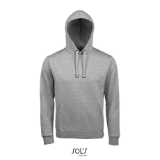 SOL'S Spencer - kapucnis pulóver (grey melange, 2XL)