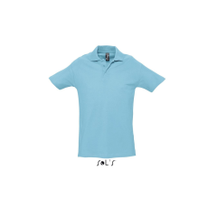 SOL'S Spring II - férfi piké póló (atoll blue, 2XL)