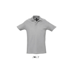 SOL'S Spring II - férfi piké póló (grey melange, 4XL)