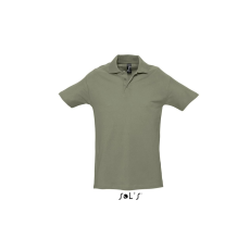 SOL'S Spring II - férfi piké póló (khaki, S)