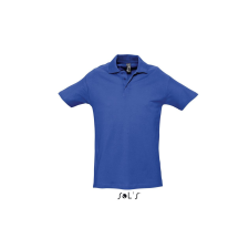 SOL'S Spring II - férfi piké póló (royal kék, 3XL) munkaruha