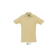 SOL'S Spring II - férfi piké póló (sand, XL) munkaruha