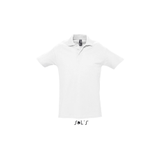 SOL'S Spring II - férfi piké póló (white, XL) munkaruha