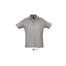 SOL'S Summer II - férfi póló (grey melange, 2XL) munkaruha