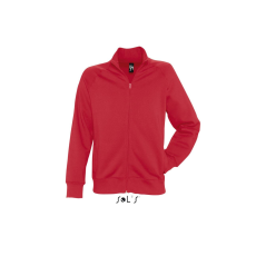 SOL'S Sundae - férfi zipzáros dzseki (red, L)